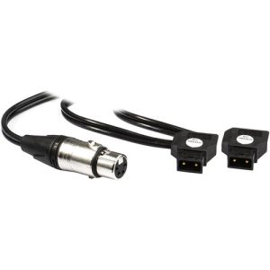 ive Lighting Hornet 200-C Dual Battery Y-Cable (Dual DTap to XLR)
