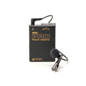 Azden VHF Wireless Transmitter with EX-503 Lapel Microphone