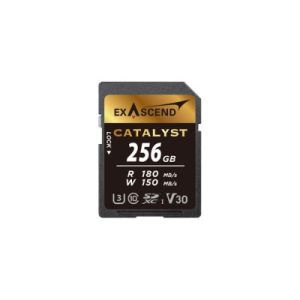 Exascend Catalyst SDXC, UHS-I, V30 256GB Memory Card