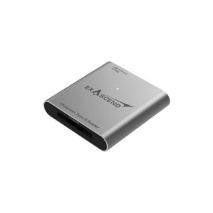 Exascend Cfexpress 2.0 Type B Card Reader(Silver, 10Gb)